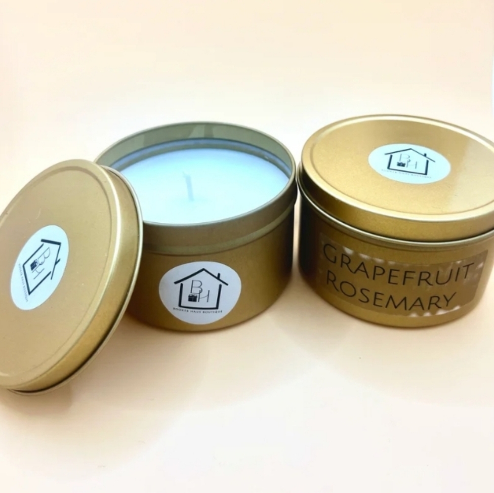 😍 8 OZ. GRAPEFRUIT ROSEMARY CANDLE